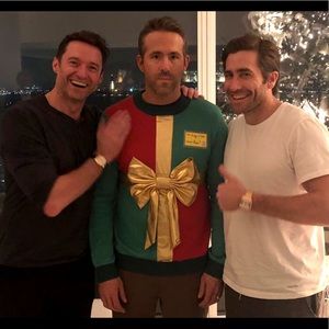 Ugly Christmas Sweater Ryan Reynolds